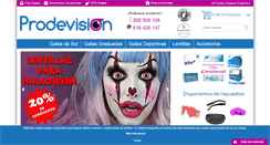 Desktop Screenshot of prodevision.com